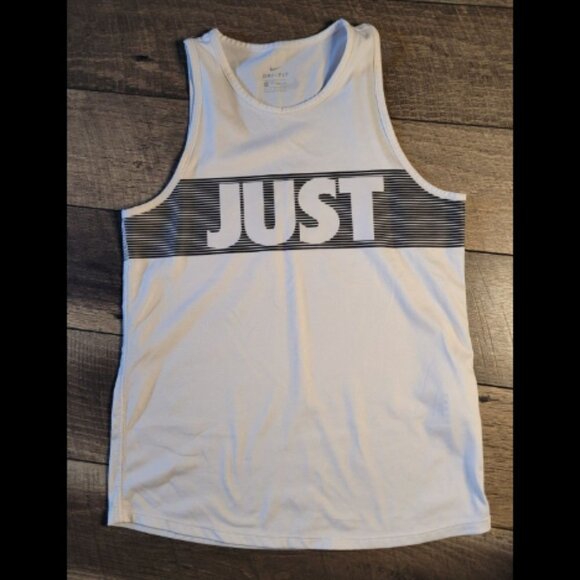 2 for $20  Nike Tank Top Just Do It Workout Textured Size Extra Small XS - Picture 2 of 6